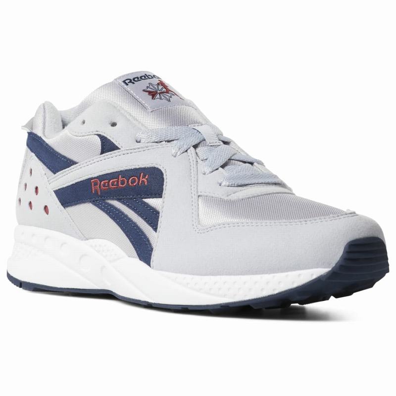 Tenisi Reebok Pyro Dama Gri/Bleumarin/Rosii/Albi Romania HS3051OP